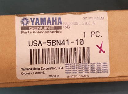 NEW GENUINE YAMAHA USA-5BN41-10 BACKREST SIDE ARMS V Star 650 Silverado XVS650