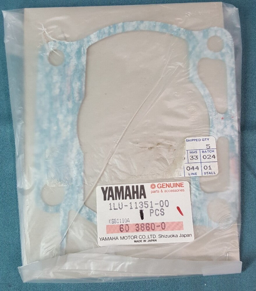 NEW GENUINE YAMAHA 1LU-11351-00 GASKET, CYLINDER YZ250S 1986 YZ250T 1987