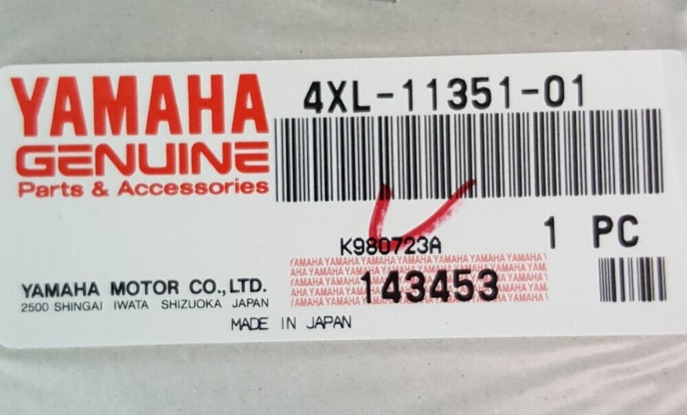 NEW GENUINE YAMAHA 4XL-11351-01/4XL-11351-00-00 GASKET CYLINDER  YZ250J1 1997