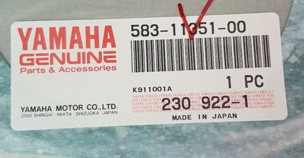 NEW GENUINE YAMAHA 583-11351-00/3HT-11351-00-00 GSKT, CYLN DR TT500 XT500 SR500