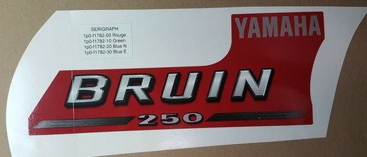 NEW GENUINE YAMAHA 1P0-F1782-00 EMBLEM 2 2005 Bruin YFM250BT
