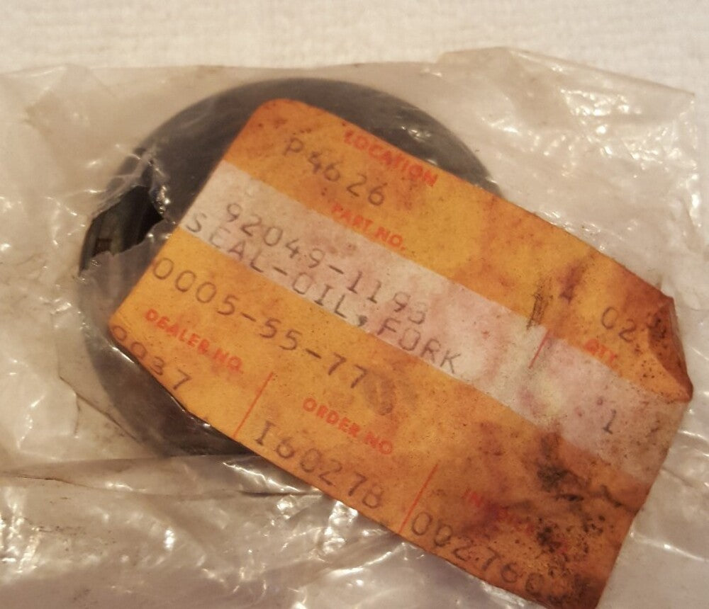 NEW GENUINE KAWASAKI 92049-1193 SEAL-OIL, FORK KZ700 LTD Shaft KZ550 ZN700