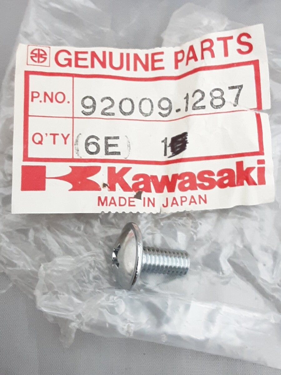 NEW GENUINE KAWASAKI 92009-1287 SCREW, CHAIN COVER KD80 KDX200 KDX250 KL600