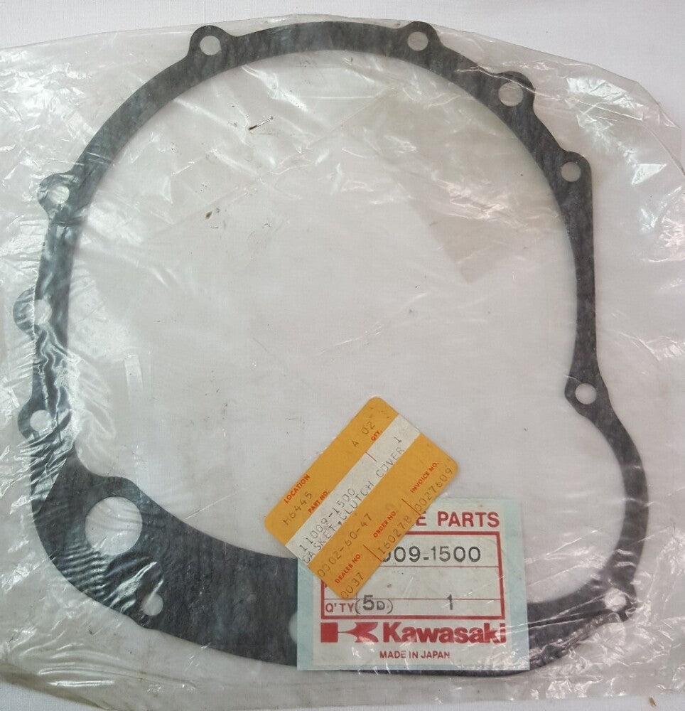 NEW GENUINE KAWASAKI 11009-1500 GASKET CLUTCH COVER Ninja ZX600 Eliminator ZL600