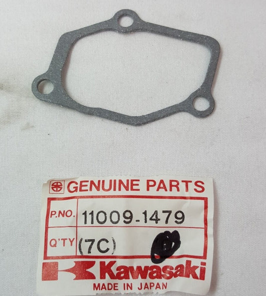 NEW GENUINE KAWASAKI 11009-1479 GASKET, RH, GOVERNOR KX125 KMX125 1985-01