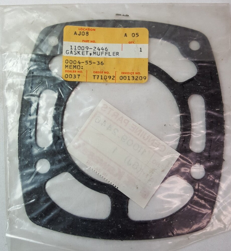 NEW GENUINE KAWASAKI 11009-2446 GASKET,MUFFLER JS550 1986-90