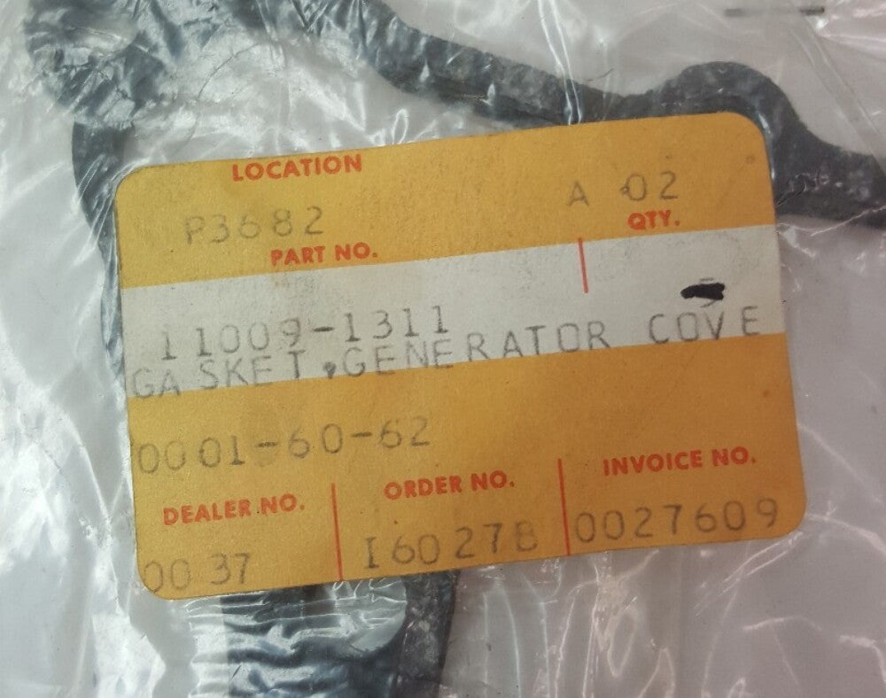 NEW GENUINE KAWASAKI 11009-1311 (QTY 2) GASKET,GENERATOR COVR Mojave KLF110