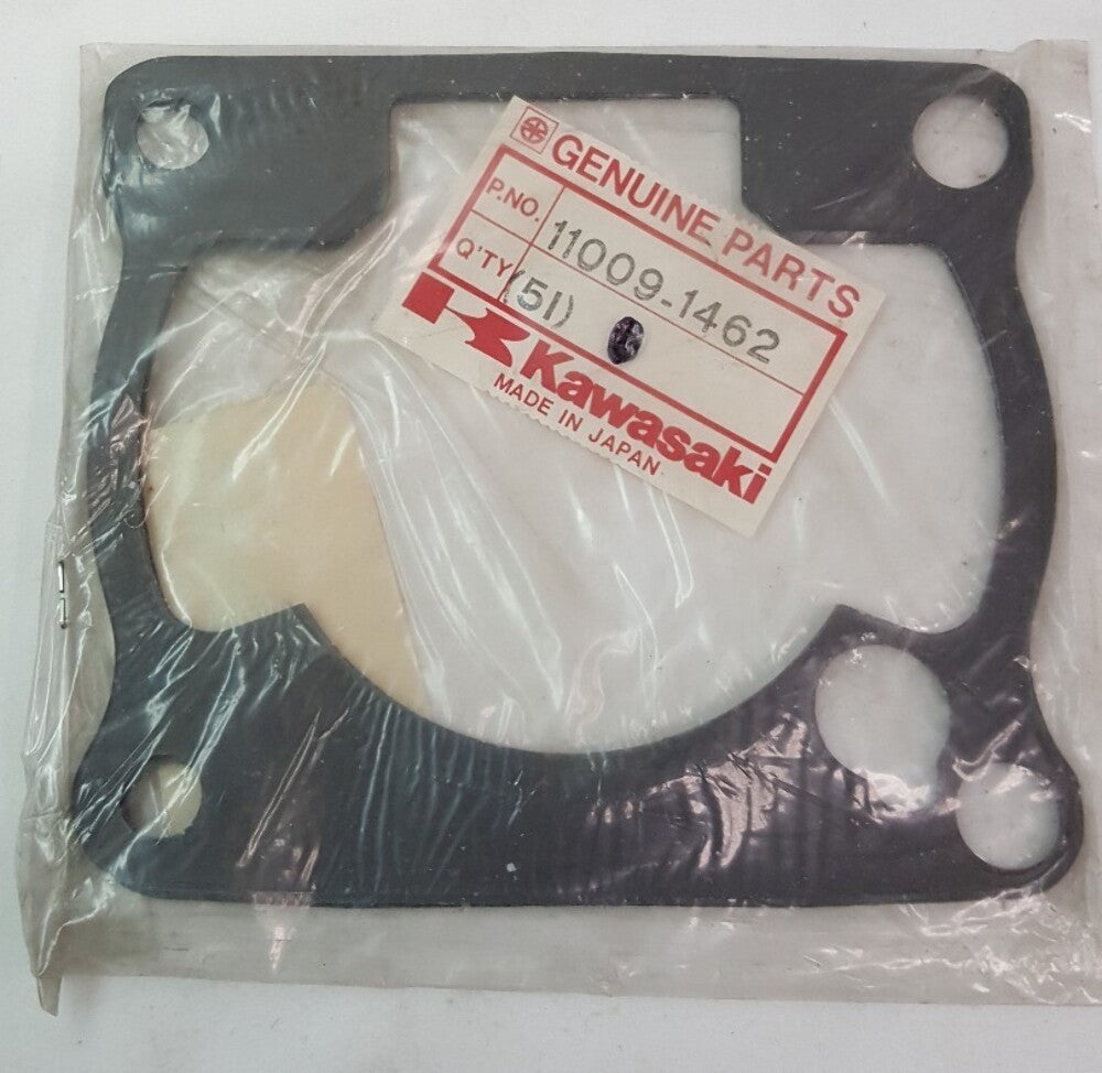 NEW GENUINE KAWASAKI 11009-1462 QTY 2 GASKET, CYLINDER BASE KX250-D1 1985