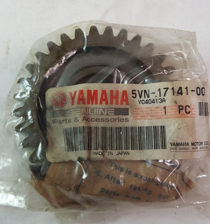 NEW GENUINE YAMAHA 5VN-17141-00 GEAR, 4TH PINION 32T ROYAL STAR XVZ13 XV1600
