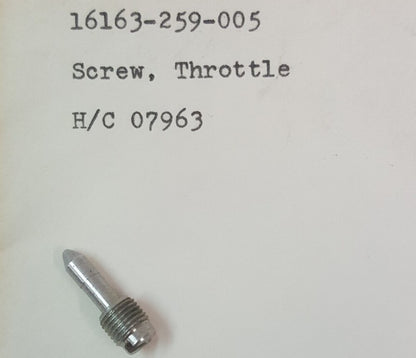 NEW GENUINE HONDA 16163-259-005 Throttle Screw CA72
