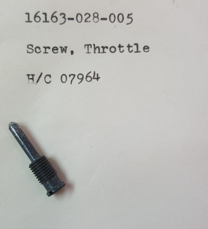 NEW GENUINE HONDA 16163-028-005 QTY 3 Throttle Stop Screw S90