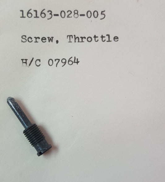 NEW GENUINE HONDA 16163-028-005 QTY 3 Throttle Stop Screw S90