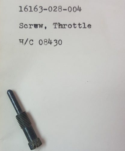 NEW GENUINE HONDA 16163-028-004 QTY 2 Throttle Stop Screw S90