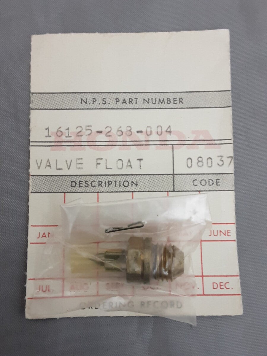 NEW GENUINE HONDA 16125-268-004 Float Valve SET CB72, CB77, CL77