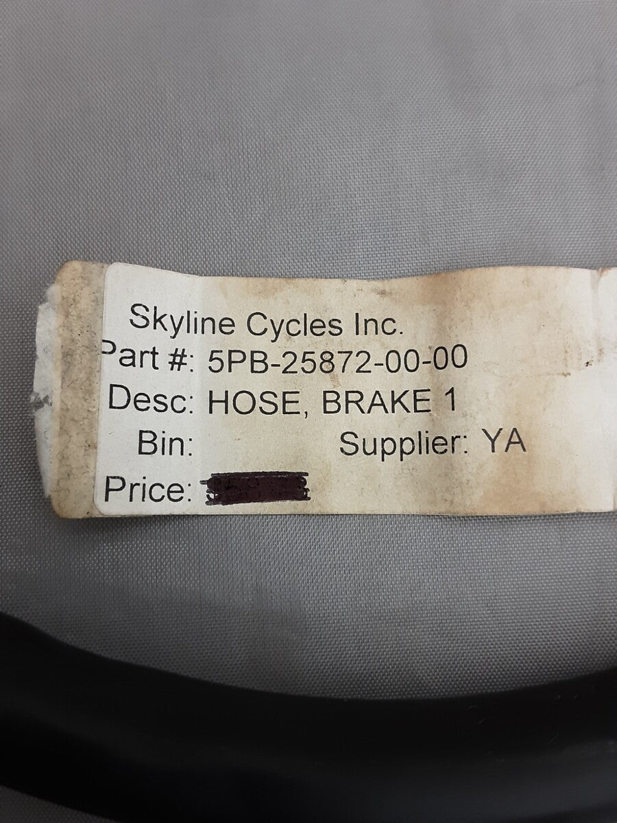 NEW GENUINE YAMAHA 5PB-25872-00 HOSE, BRAKE 1 V-STAR XVS1100 2001-09