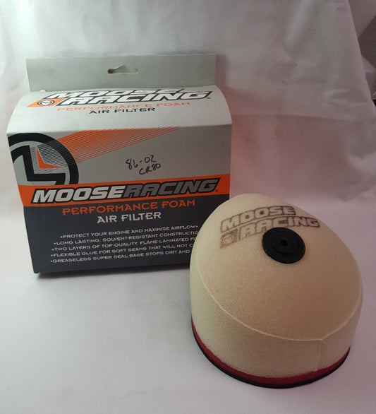 NEW MOOSE RACING M761-20-02 Air Filter CR80 1986-02 CR85 2003-10