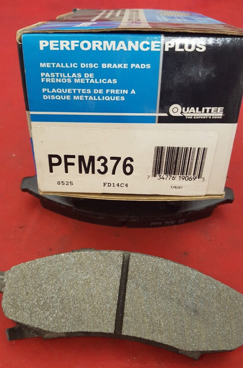 NOS Qualitee PFM376 Performance plus brake pads