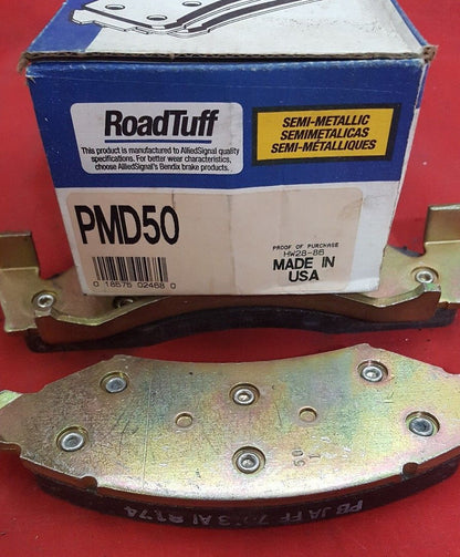 NOS ROAD TUFF PMD50 Semi-Metallic Brake Pads