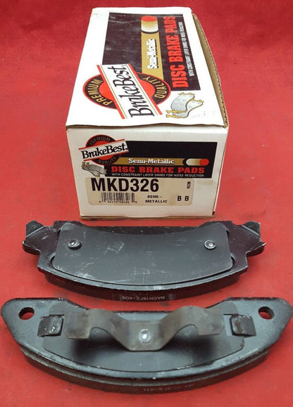 NOS Brake Best MKD326 Semi - Metallic Disc Brake Pads