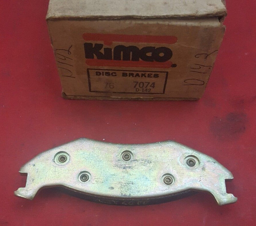 NOS Kimco 7074 D-142 76 Disc Brakes Front