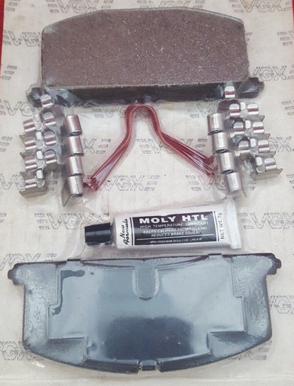 NOS VGX MF242K2 Semi-Met Complete Brake Kit