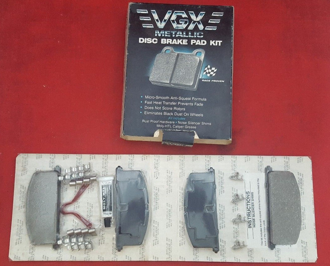 NOS VGX MF242K2 Semi-Met Complete Brake Kit