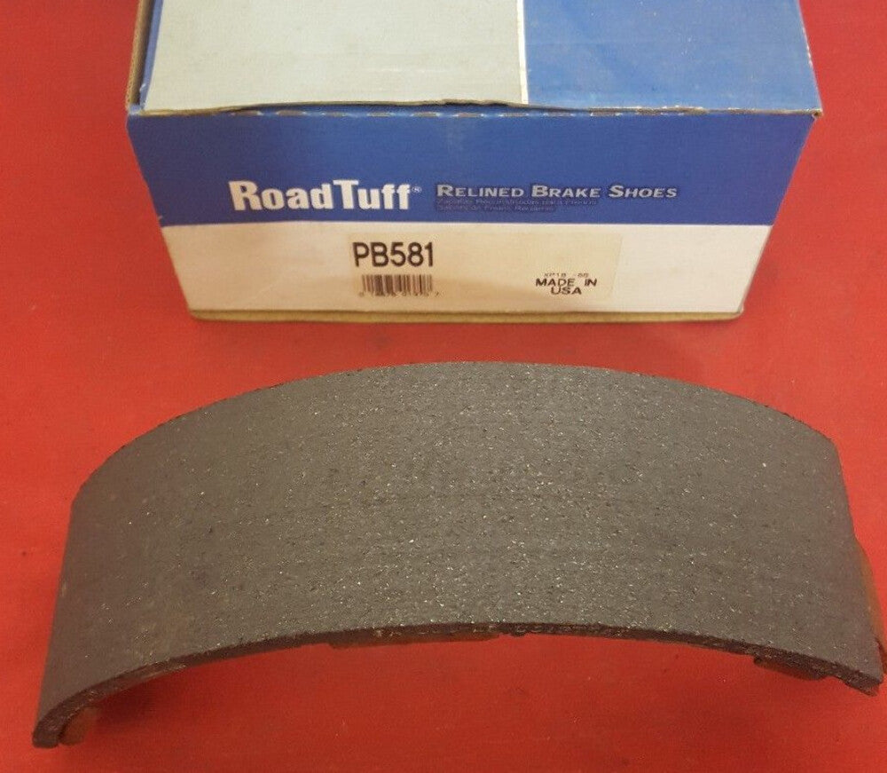 NOS Bendix PB581 Road Tuff Relined Brake Shoes