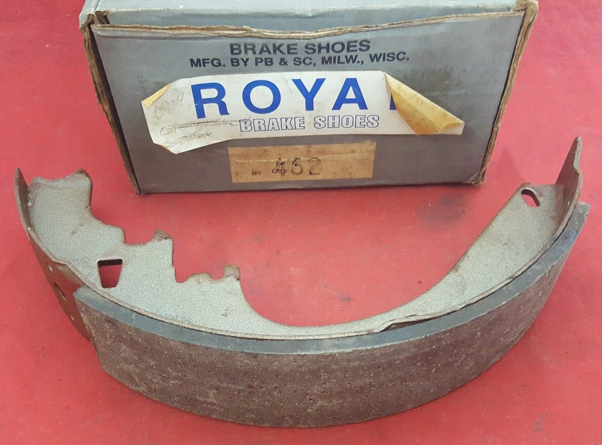 NOS Royal 462 Semi-Metallic Brake Shoes