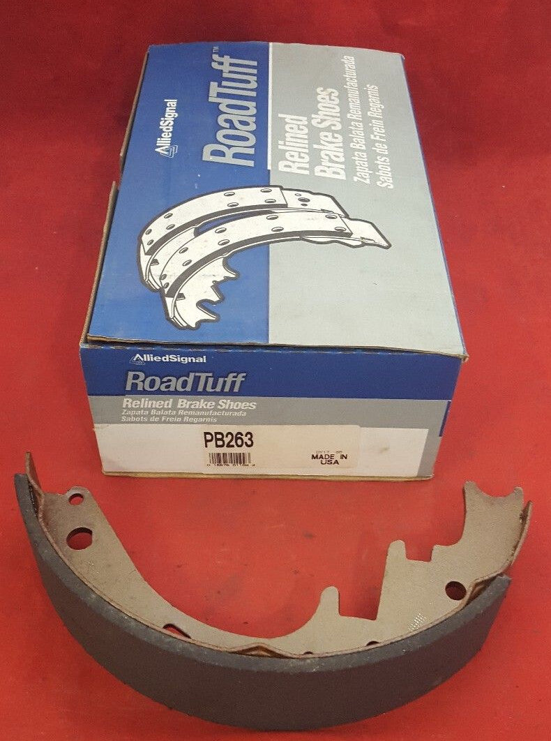 NOS RoadTuff PB263 Relined Brake Shoes FA-906-EE-FG3