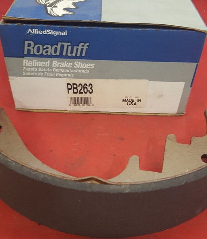 NOS RoadTuff PB263 Relined Brake Shoes FA-906-EE-FG3