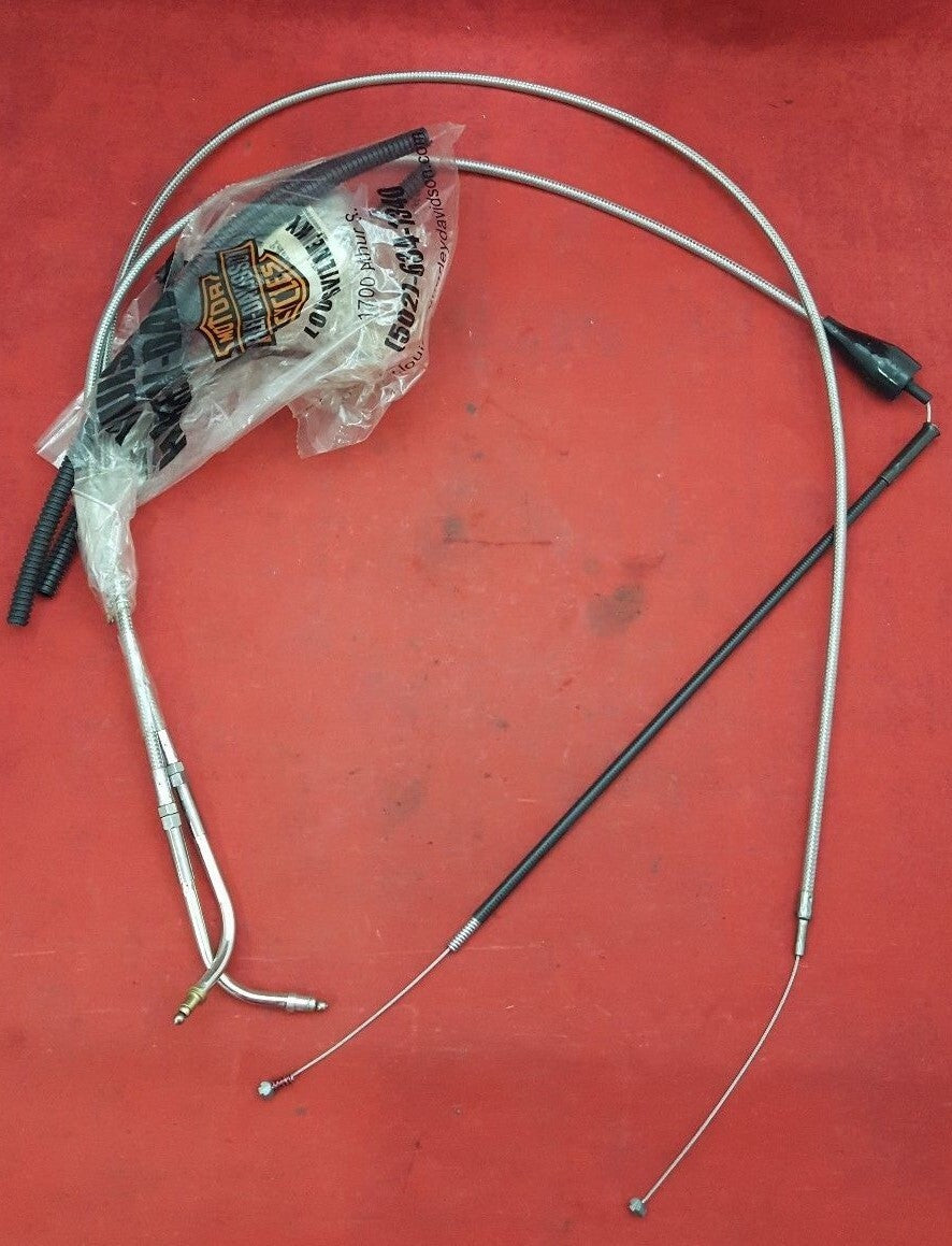New Harley Davidson 56778-04 SS Throttle/Idle Kit +3 Inches