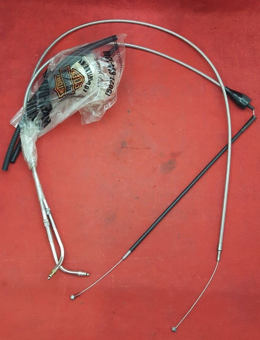New Harley Davidson 56778-04 SS Throttle/Idle Kit +3 Inches