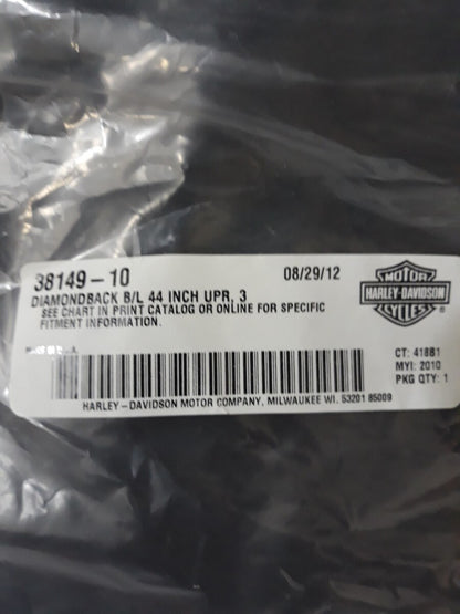 NEW Harley Davidson 38149-10 44" Diamondback Modular Brake Line 35degree Banjo
