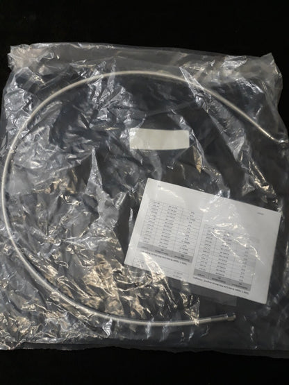 NEW Harley Davidson 38149-10 44" Diamondback Modular Brake Line 35degree Banjo
