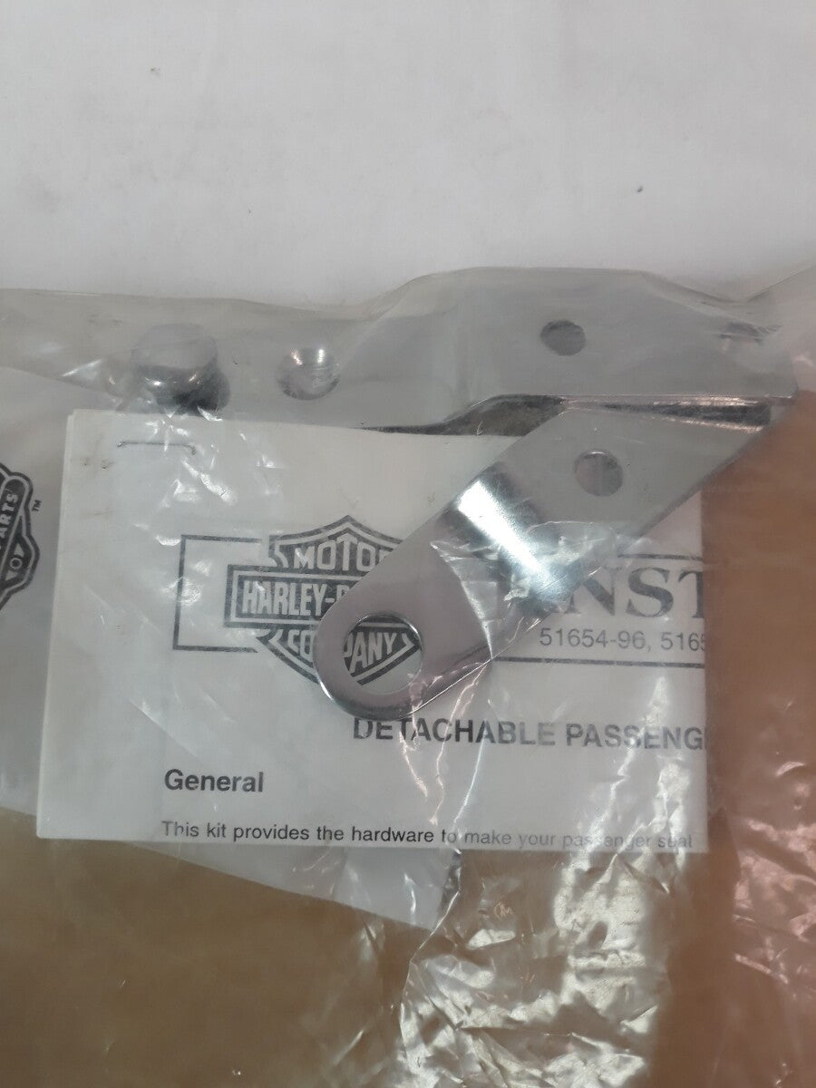 NEW Genuine Harley Davidson 51654-96 Detachable Pillion Hardware Kit Xl