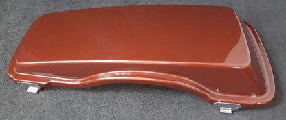 NEW Harley Davidson 90635-10DEC LH Saddlebag Cover Burnt Amber