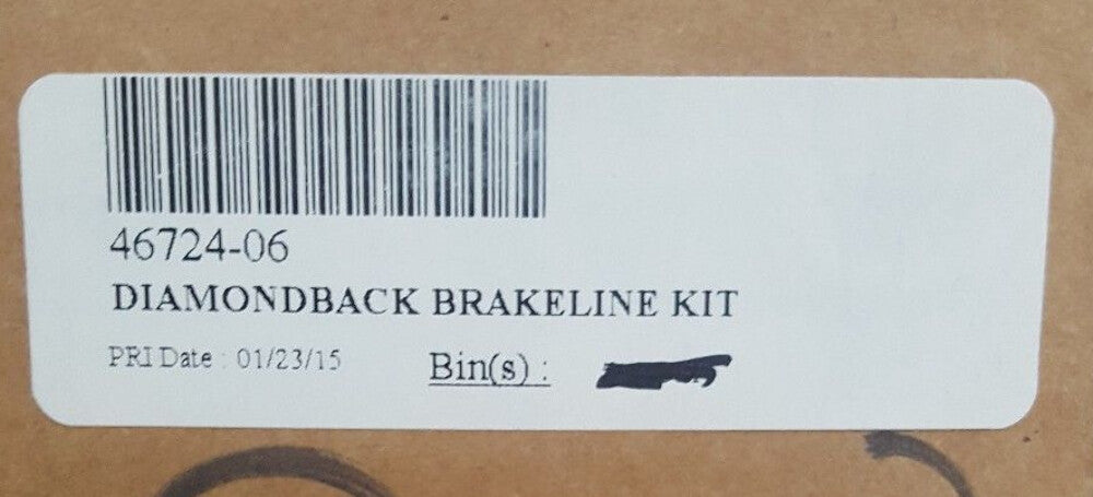 NEW HARLEY DAVIDSON 46724-06 Diamondback Brakeline 39.5IN FXDI FXD35 FXDCI