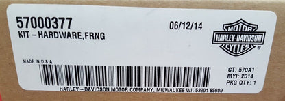 New Genuine Harley Davidson 57000378DST Batwing Upper Fairing Catfish Orange