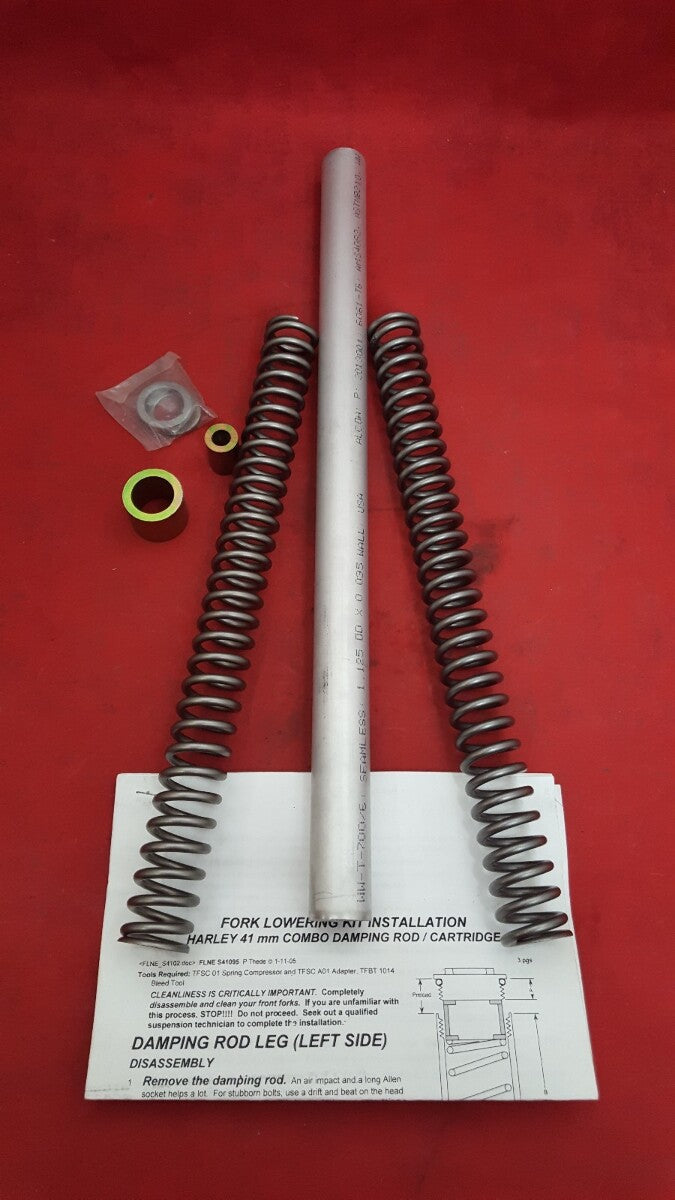 NEW Race Tech Front Fork Lowering Kit 2002-2005 Harley-Davidson Touring S41095