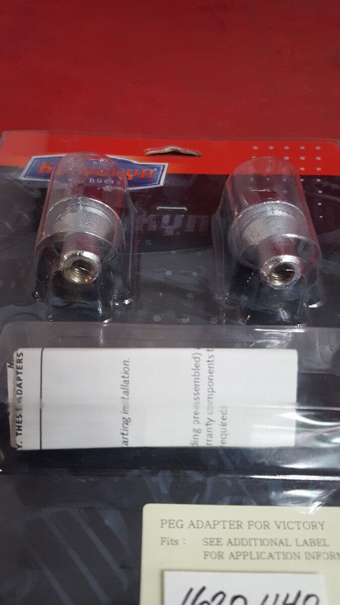 NEW Kuryakyn Footpeg Adapters for High Ball 02-15 / 16201140
