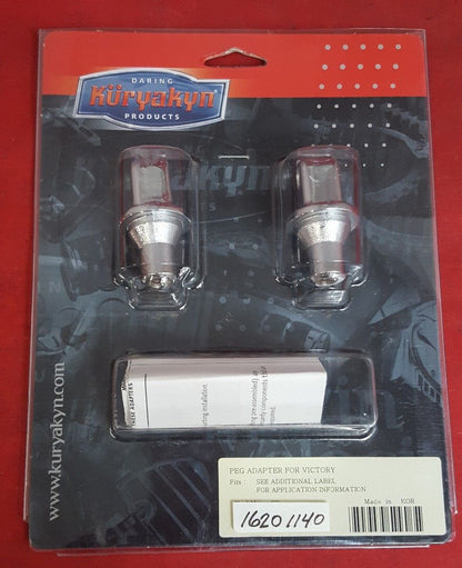 NEW Kuryakyn Footpeg Adapters for High Ball 02-15 / 16201140