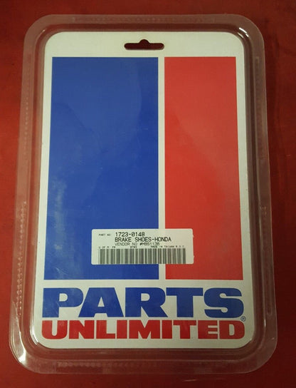 NEW Parts Unlimited HONDA ATV/UTV Organic Rear Brake Shoe 1723-0148