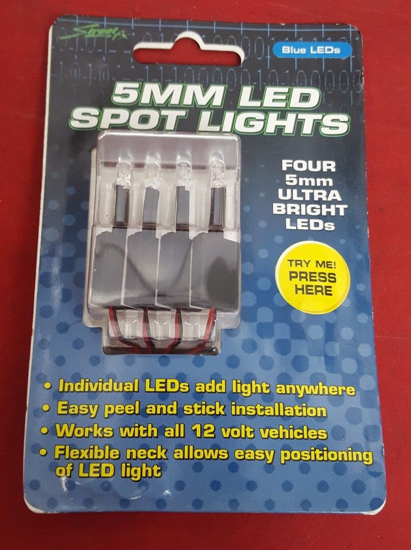 NEW Street FX LED Spot Lights Blue LEDs - 1044401 48-0825 12-6751B 906092