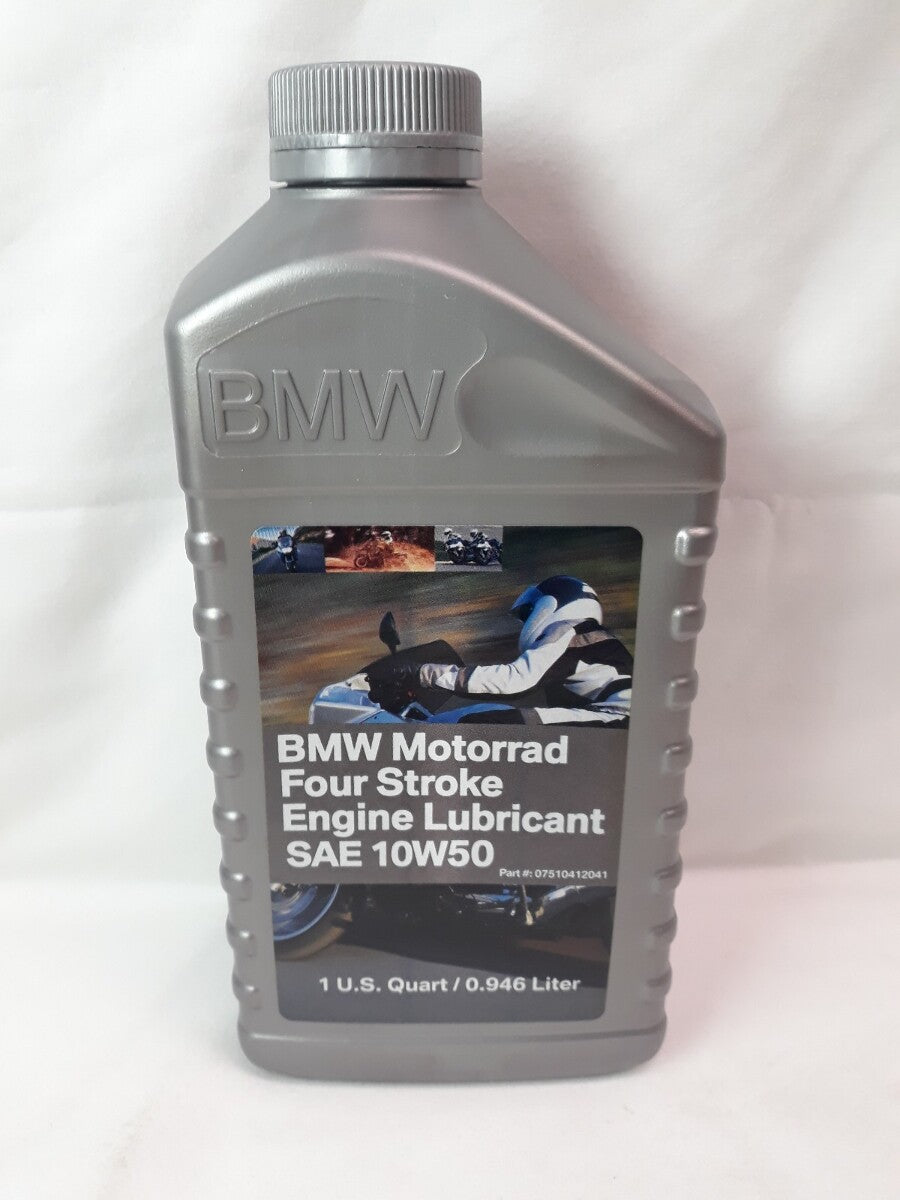 NEW BMW Motorrad Four Stroke Engine Lubricant SAE 10W50 1 Quart Part#07510412041