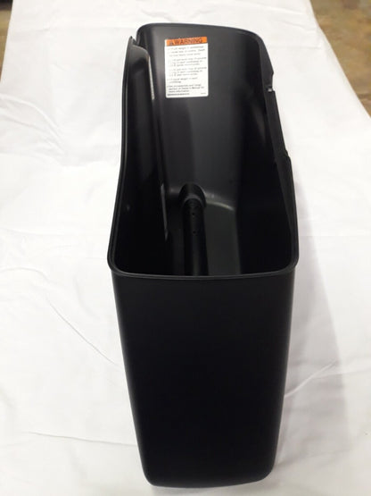 NEW HARLEY DAVIDSON Saddlebag Bottom Right Side Black W/ Pinstripes 90201066DBN