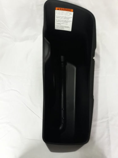 NEW HARLEY DAVIDSON Saddlebag Bottom Right Side Black W/ Pinstripes 90201066DBN