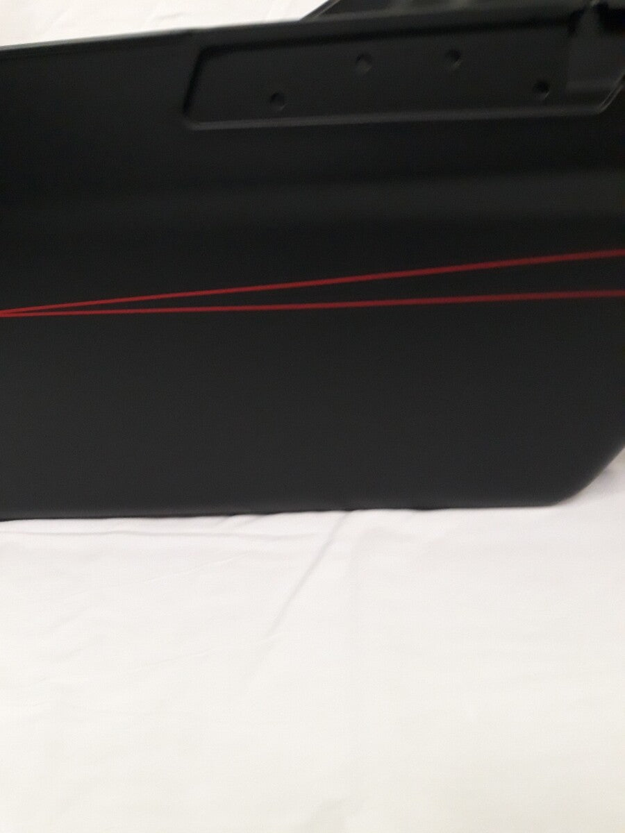 NEW HARLEY DAVIDSON Saddlebag Bottom Right Side Black W/ Pinstripes 90201066DBN