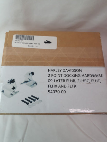 NEW HARLEY DAVIDSON 2 Point Docking Hardware Kit Part# 54030-08 09-Later FLTR