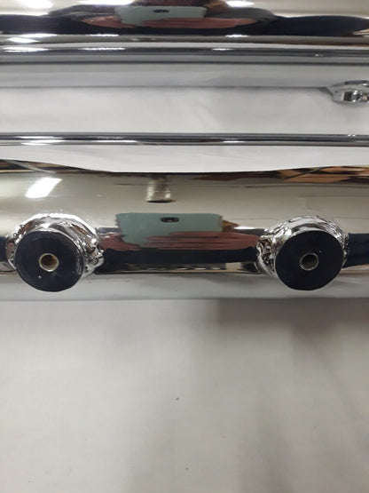 NEW RUSH Performance Exhaust Muffler Chrome Part# 27503-200