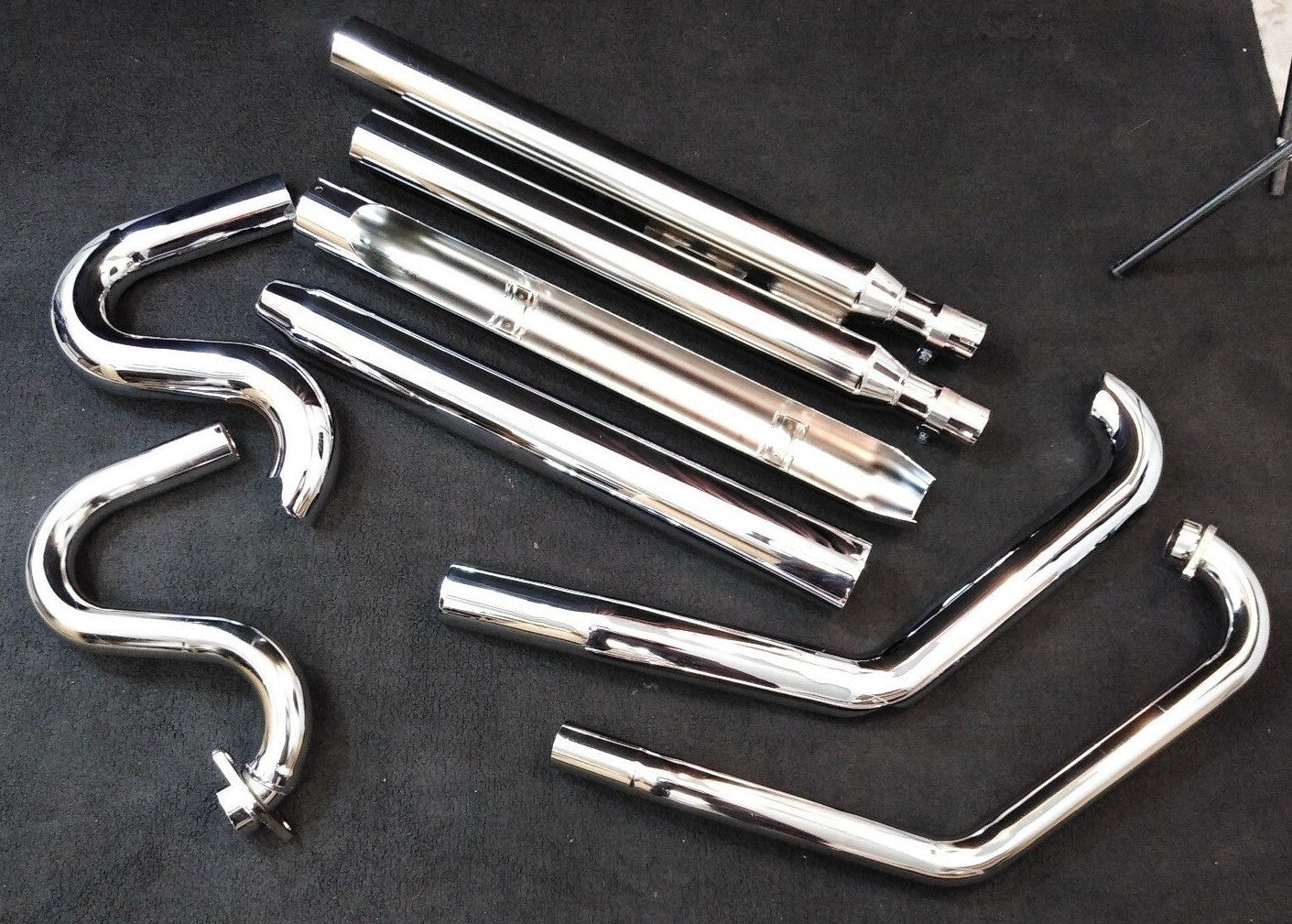 NEW Victory Motorcycle Chrome Stage1 Straight Exhaust Vegas 2878200-156/ 95-881V